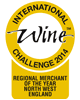 north west england wine merchant of the year 2014